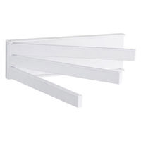 ふきん掛け 3連 キッチンハンガー マグネット ホワイト FK-FNW 1セット（1個×3） 伸晃