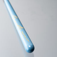 イシダ 箸 23cm KAKEHASHI NATURA アベニール 先角 木製 天然木 日本製 ブルー 358992 1個（直送品）