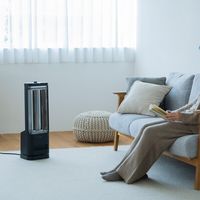 シロカ 足元ファンヒーター付き 遠赤外線暖房機 にこポカ SHーFC251（K） 1台