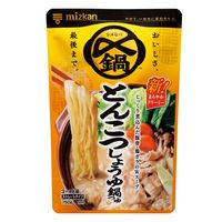 ミツカン　〆まで美味しいとんこつしょうゆ鍋つゆ　ストレート　750g　3個