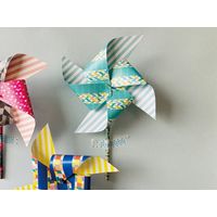 mtマスキングテープ　かざぐるまキット１介護レク・幼児教育に最適 MT300 1セット カモ井加工紙（直送品）