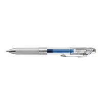 ぺんてる ゲルボールペン エナージェル インフリー 0.7 ブルー XBL77TL-C 1セット(5本)
