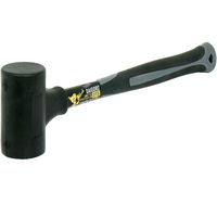 コンヨ <黒> ショックレスハンマー グラスファイバー柄 #15 1個（直送品）