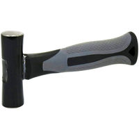 コンヨ <黒> ショート 両口玄能 グラスファイバー柄 225g 12322 1個（直送品）