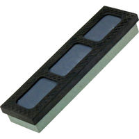 コンヨ 両面金剛砥 ゴム台付 #120/#150 12537 1個（直送品）