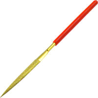 コンヨ ダイヤモンドヤスリ 半丸 チタンコーティング 140mm 15400 1個（直送品）