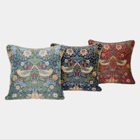 川島織物セルコン モリスデザインスタジオ クッションカバー LL1710 B 45×45cm LL1710_08B 1枚