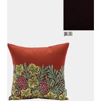 川島織物セルコン モリスデザインスタジオ ラーモ クッションカバー 450×450mm レッド LL1728_08R 1枚（直送品）