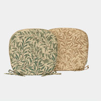 川島織物セルコン モリスデザインスタジオ ウィローボウ シートクッション 450×430mm ベージュ LN1716_98BE 1個（直送品）