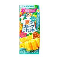 カゴメ 夏のフルーツこれ一本 パイン＆シトラスレモンブレンド 200ml 1セット（48本）
