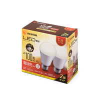 アイリスオーヤマ LED電球 広配光 100形 電球色 LDA11L-G-10T72P 【2個】 1個（直送品）