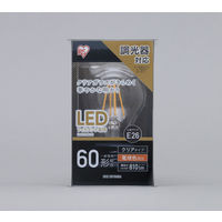 アイリスオーヤマ LED フィラメント電球 60形 LDA7L-G/D-FC クリア 1個