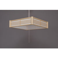 アイリスオーヤマ LED 和風 ペンダントライト 6畳 籠目 PLM6DL-KG　1台（直送品）