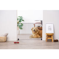 アイリスオーヤマ ペットフェンス 自立式 90×55 P-SPF-96 マットブラウン 1台