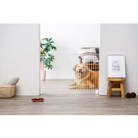 アイリスオーヤマ ペットフェンス 自立式 90×55 マットホワイト P-SPF-96 1台