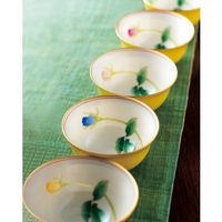 【ギフト包装】香蘭社　ブライトローズ　湯呑5客揃　210126027　1個（直送品）