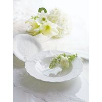 【ギフト包装】鳴海製陶　ナルミ　ホニトンレース　サービスプレート　210137061　1個（直送品）