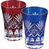 【ギフト包装】木本硝子　江戸切子　星剣菱　ペアタンブラー　210154071　1個（直送品）