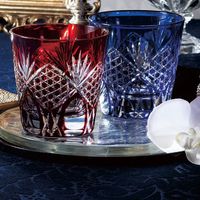 【ギフト包装】木本硝子　江戸切子　六角籠目ペアオールド　210154080　1個（直送品）