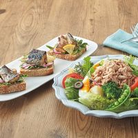 【ギフト包装】アデリー　ヘルシーギフト　ｆｏｒスマイル　シーチキン＆サバ缶セット　210471018　1個（直送品）