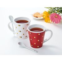 【ギフト包装】ジャパン・マグ　スプーン付テーパーマグ　210560037　1セット(8個)（直送品）