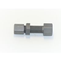 マルエム産業 高圧継手 くい込み 隔壁締付ソケット 鋼管外径16×PT1/2 MSS16-PT1/2 1個（直送品）