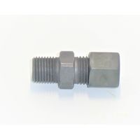 マルエム産業 高圧継手 くい込み ホース接続ユニオン( メス)鋼管外径16×PF1/2 MUD16-1/2 1個（直送品）