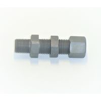 マルエム産業 鋼管用くい込継手ホース接続隔壁ユニオンメス(鋼管外径10×PF1/2) MUF10-1/2 1個（直送品）