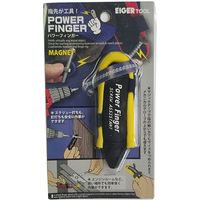 磁石付き指サック パワーフィンガー 黄色 PF80Y 1個 アイガーツール（直送品）