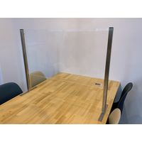 ハイサーブウエノ 飛沫防止ガード パーテーション レジ周り・受付カウンター用 幅590×高さ750mm SG-KP-05 1セット
