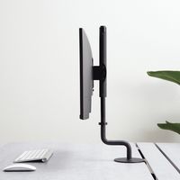 コクヨ 27000 ルーポ モニターアーム Lタイプ 幅220×奥行215×高さ585mm ブラック AMA-LP12-E6A1-E 1台（直送品）