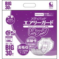 近澤製紙所 メディパッドエアリーガード ビッグ BIG 2592   30枚 1ケース（4袋入）   介援隊 T0778（直送品）