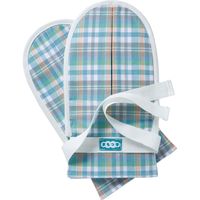 特殊衣料 まもっ手 チェック プッシュボタン(左右1組) 0652 429367 1個 　介援隊 U0057（直送品）