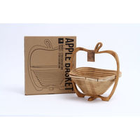 不二貿易 リンゴバスケットM CK-15(28681) 幅270×奥行230×高さ300mm 23659 1個（直送品）