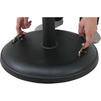 不二貿易 パラソルベース 22kg TH22-B 幅480×奥行480×高さ370mm 75818 1台