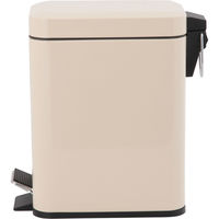 不二貿易 ペディボヌール ダストボックス5L アイボリー 72792 1個