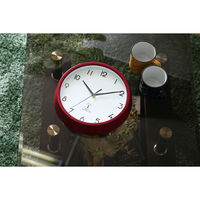 不二貿易 電波掛時計 カペラ Φ27cm RD(27266) 99288 1個