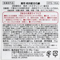 薬用柿渋配合石鹸　HYS-YKA　72g 4901498125335 72g×48セット クロバーコーポレーション（直送品）