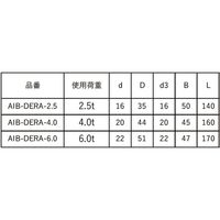 アイビッグ ワンタッチロック&解除強力長シャックル 28691 1個（直送品）