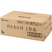 【非常食】山菜けんちん汁 1号缶(3年保存)　1箱(6缶入)（直送品）