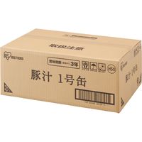 【非常食】豚汁 1号缶(3年保存)　1箱(6缶入)（直送品）