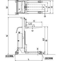 ゴールドリフター GLF-D400-12B 1個 東正車輌（直送品）