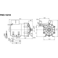 マグネットポンプ PMD-1521B6E 1個 東正車輌（直送品）