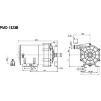 マグネットポンプ PMD-1523B6M 1個 東正車輌（直送品）