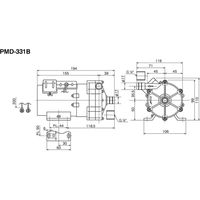 マグネットポンプ PMD-331B6C 1個 東正車輌（直送品）