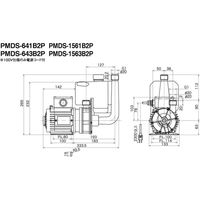自吸式マグネットポンプ PMDS-641B2P 1個 東正車輌（直送品）