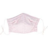 iiもの本舗 さわやかマスク 麻&綿生地 敏感肌用 ピンク フリーサイズ 1枚入 4589596693002 1枚入×5セット（直送品）