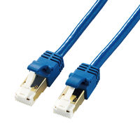 LANケーブル 2m cat7準拠 爪折れ防止 より線 やわらか メタリックブルー LD-TWSYT/BM2 エレコム 1個