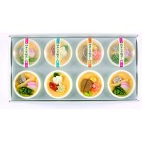 わらびの里 【お中元ギフト・のし付き】京・料亭わらびの里 料亭の冷し茶碗蒸し RC-50 330274 1セット（直送品）
