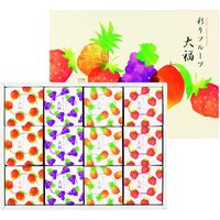 ヤバケイ 【お中元ギフト・のし付き】ヤバケイ 果実のキモチ 彩りフルーツ大福 YF-FD 994259 1セット（直送品）